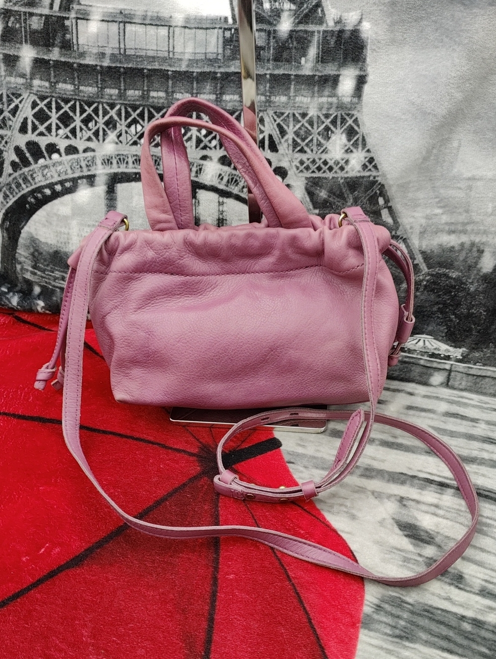 Madewell Piazza Mini Crossbody Bag Mauve